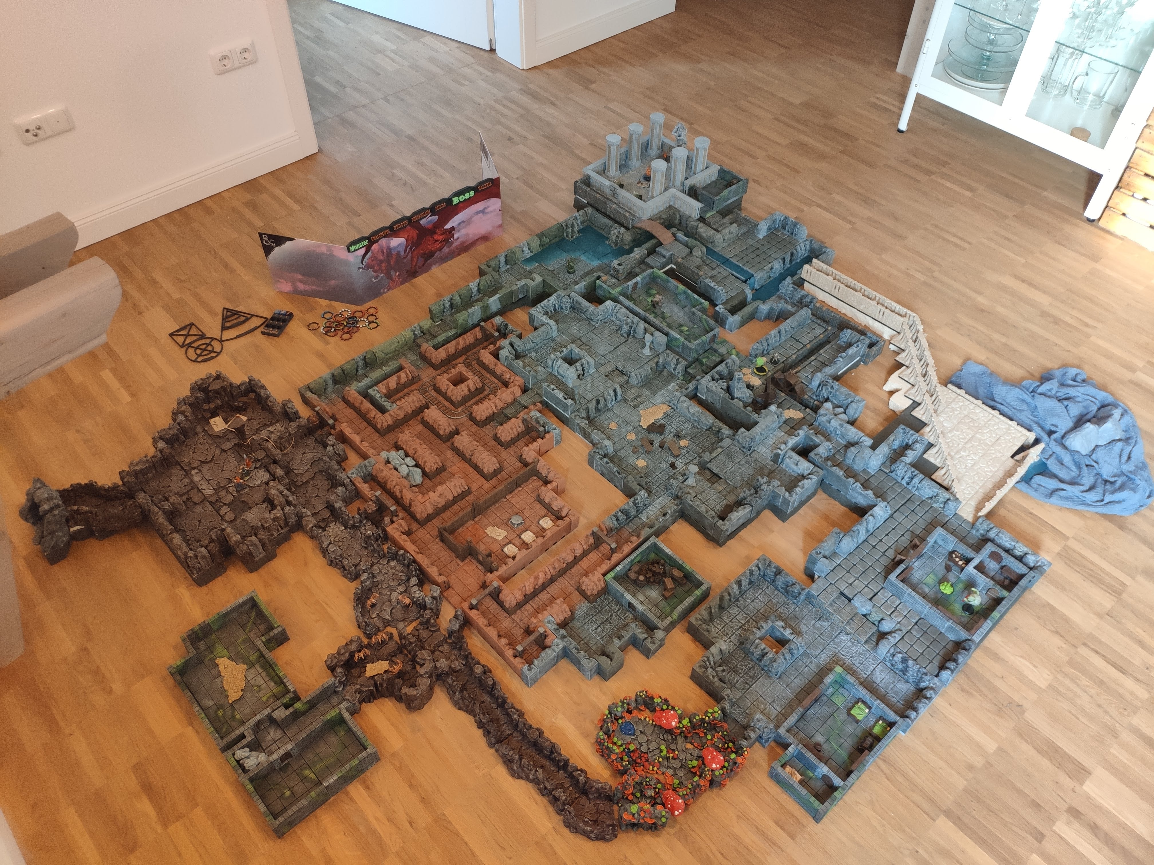 Bäume Scatter Terrain für DnD / TTRPGs  • Tabletop Terrain Miniatures • Dungeons & Dragons Map • RPG Tree Props