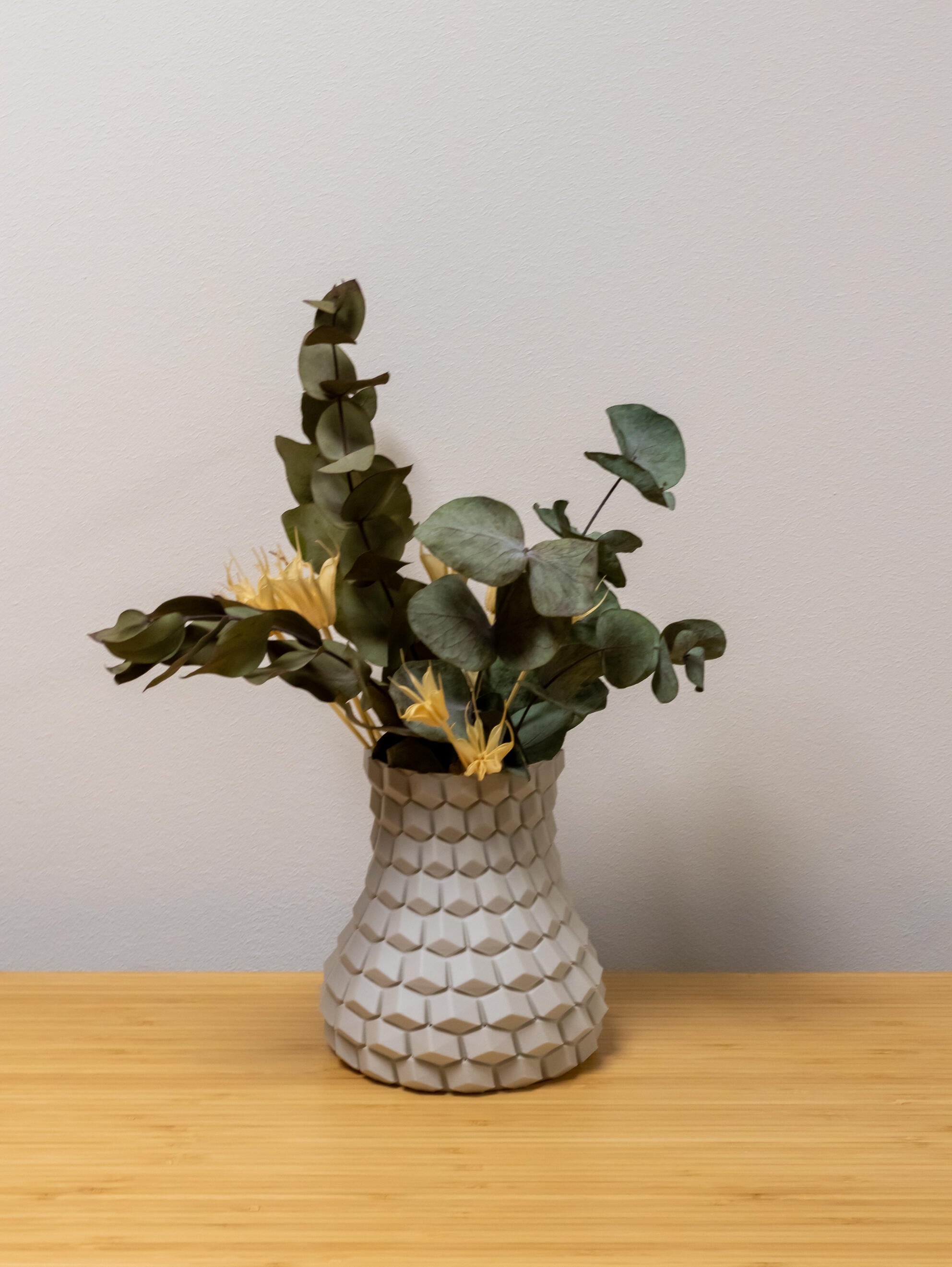Wabenmuster Vase für Trockenblumen