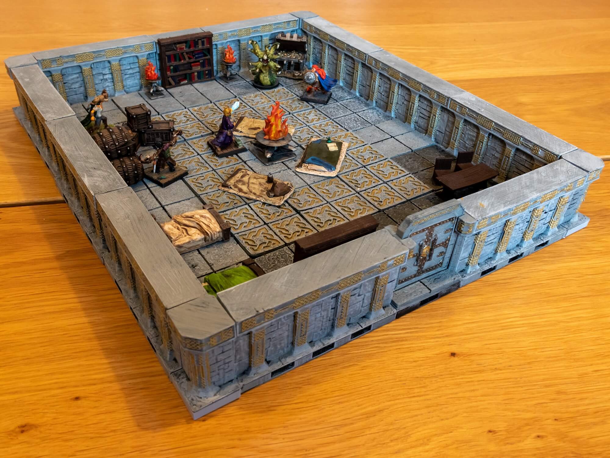 Dungeon Tiles Tempel Set 1 • Zwergen Hallen