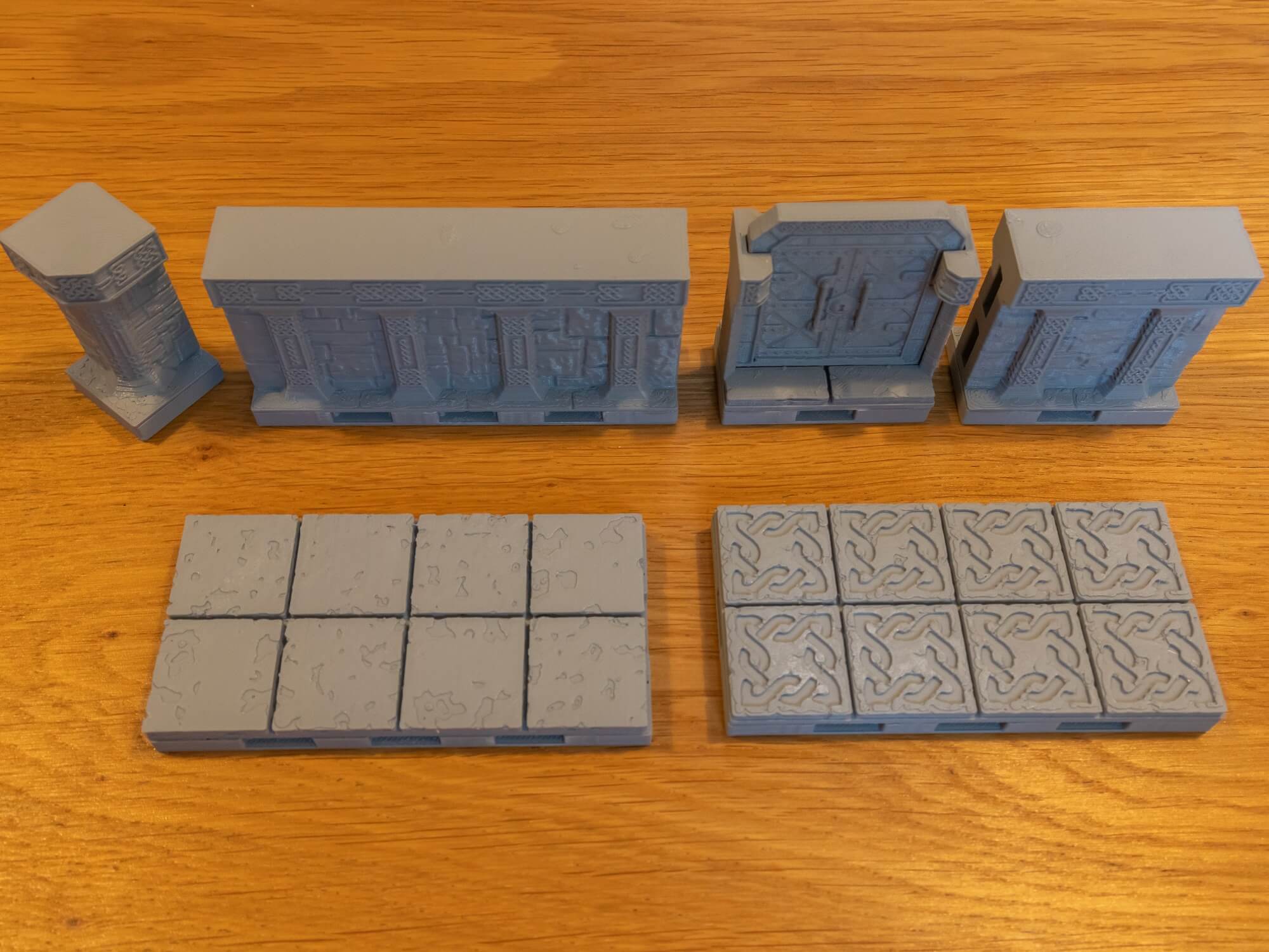 Dungeon Tiles Tempel Set 1 • Zwergen Hallen