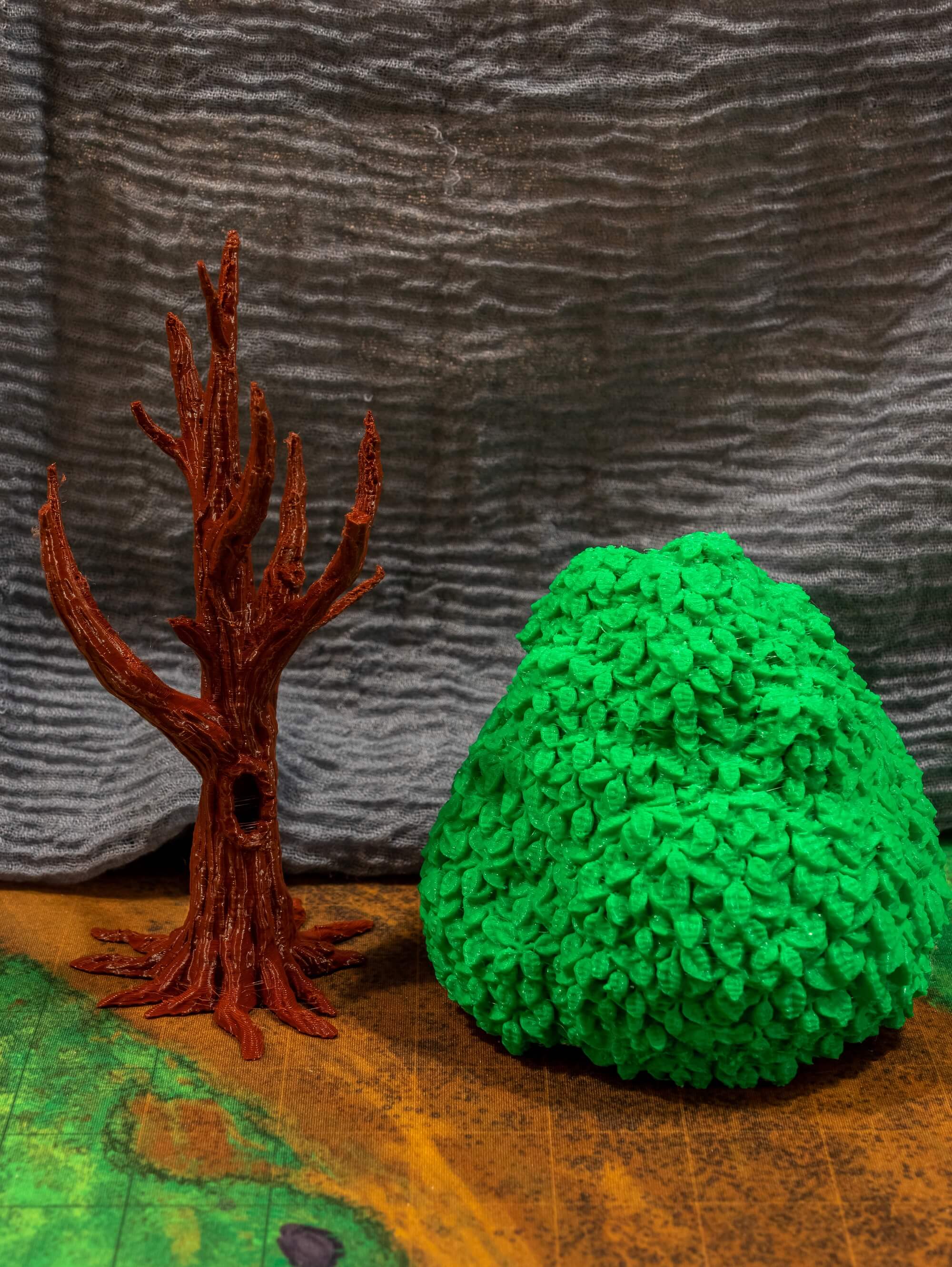 Bäume Scatter Terrain für DnD / TTRPGs  • Tabletop Terrain Miniatures • Dungeons & Dragons Map • RPG Tree Props