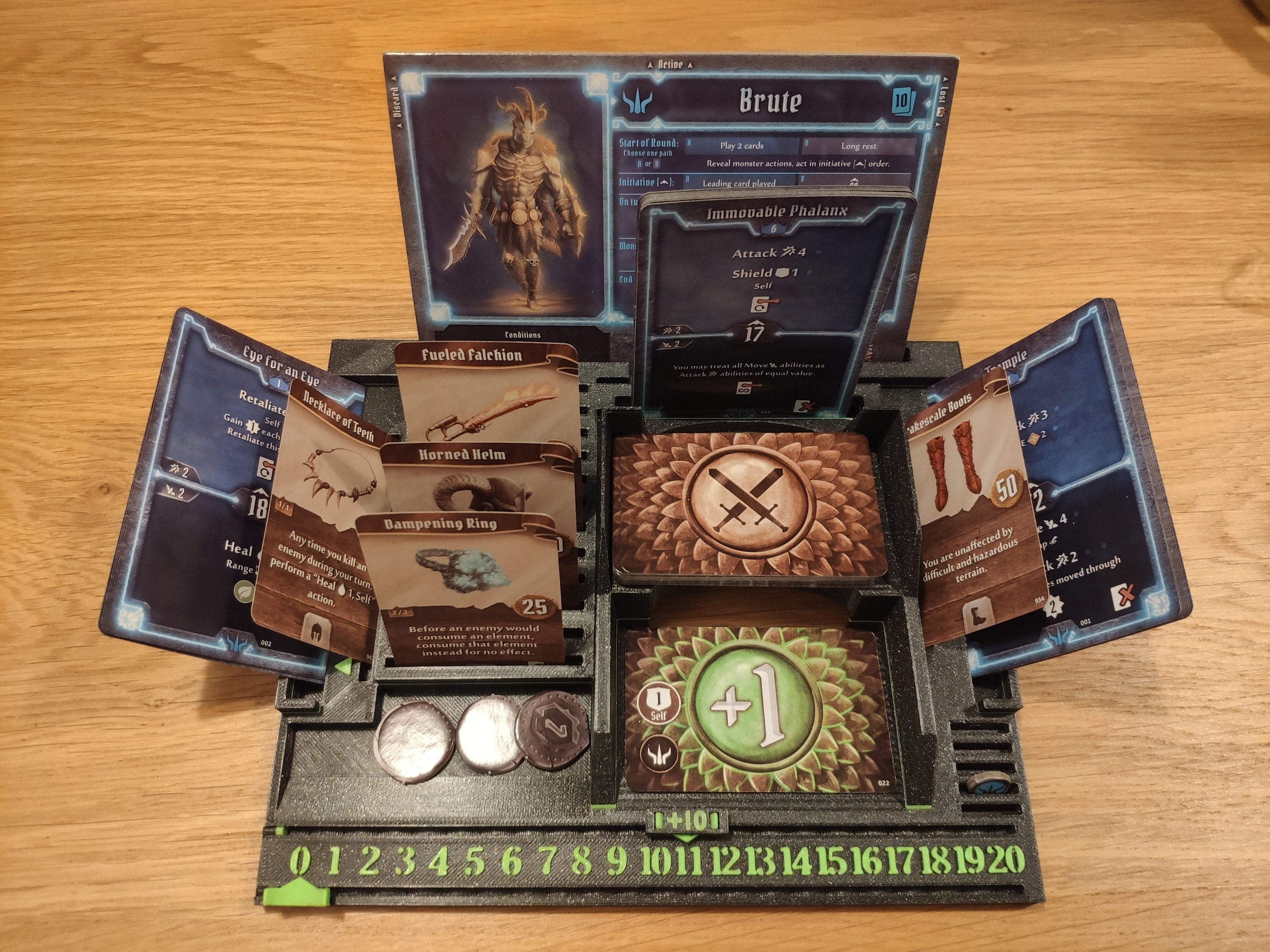 Frosthaven • Gloomhaven • Player Dashboard • Stapelbar