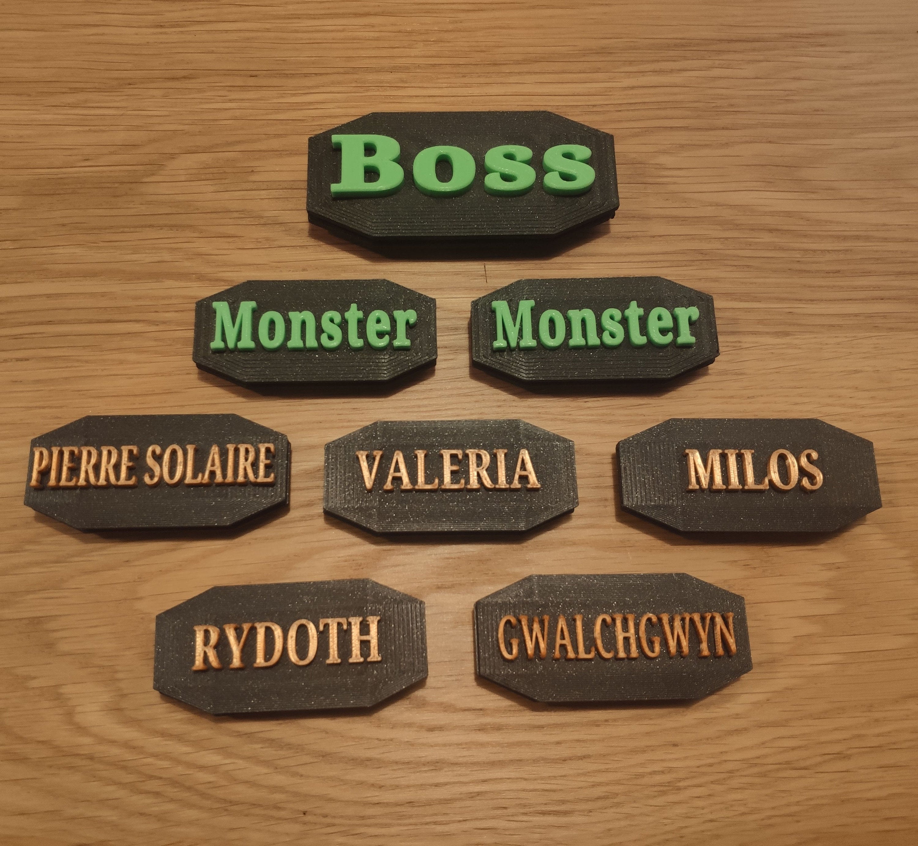 D&D Initiative Tracker / Marker • Mit anpassbaren Namen