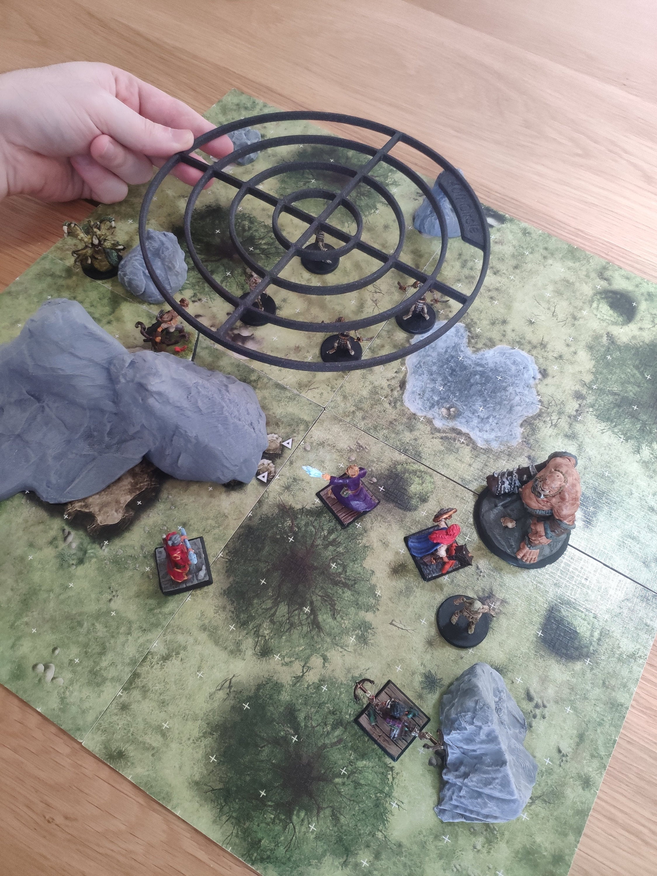 Zauber Marker • Spell Templates • AoE • Dungeons and Dragons • Tabletop
