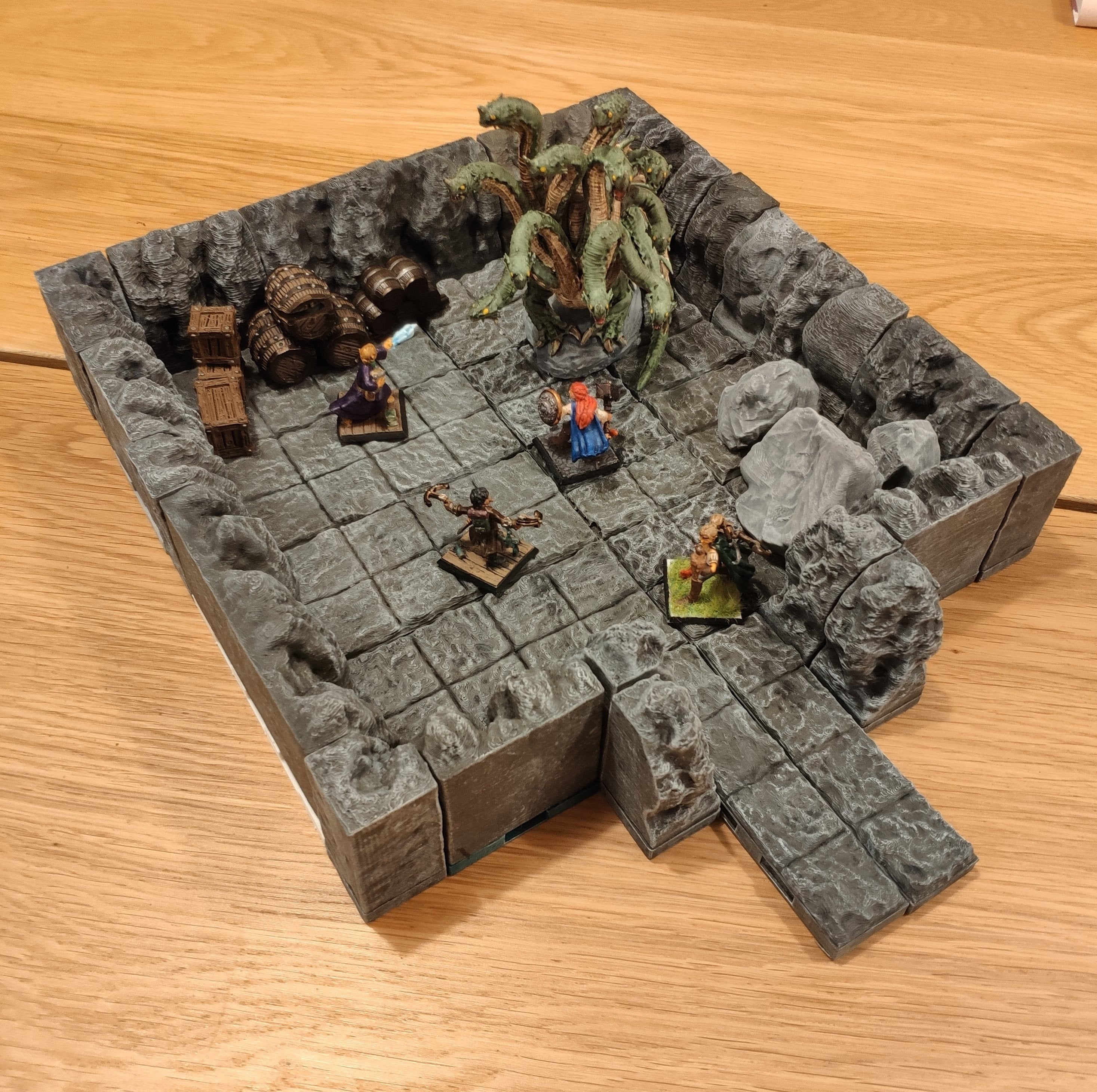 Dungeon Tiles Höhle: Set 1