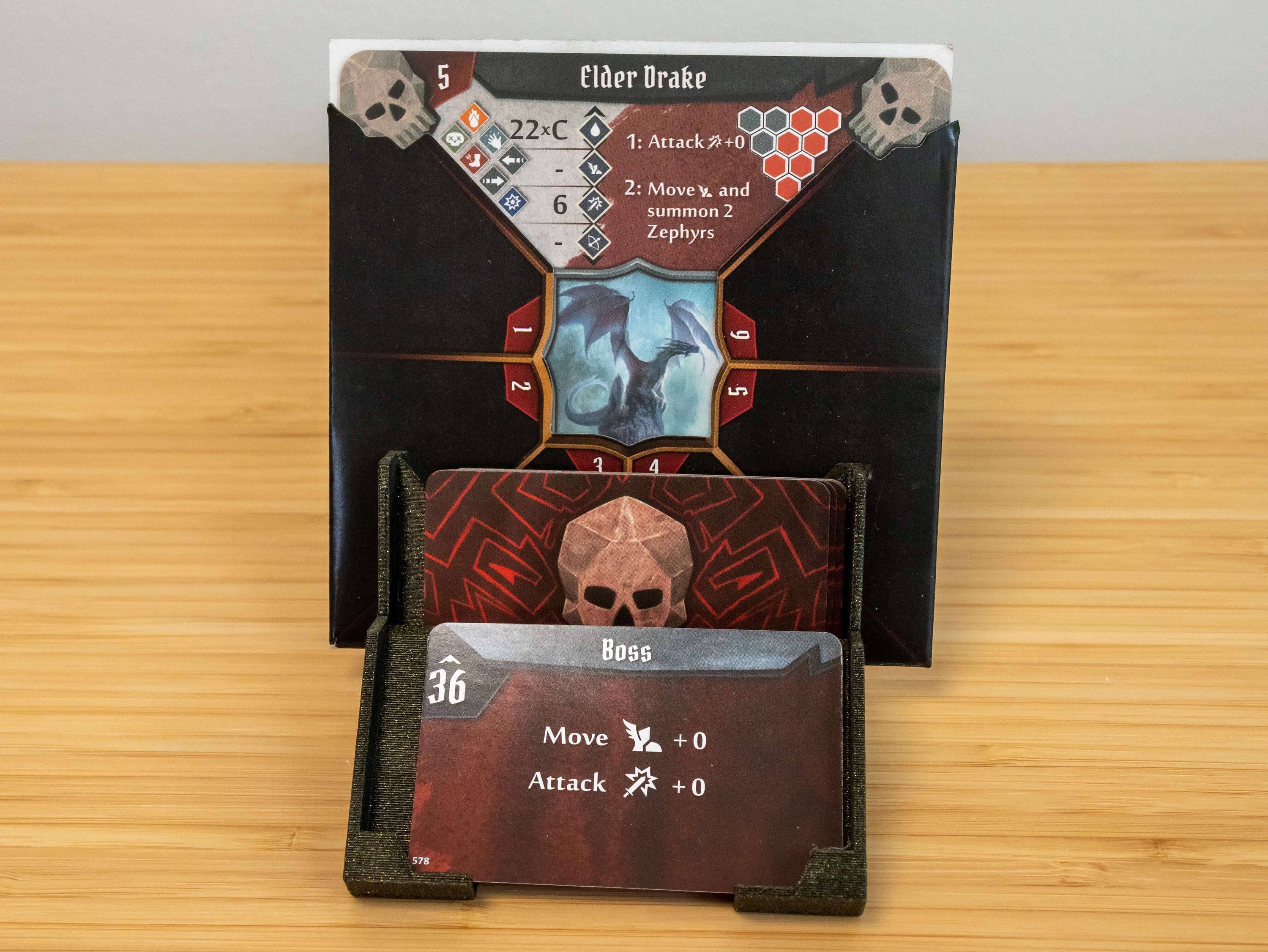Gloomhaven Frosthaven Kartenhalter für Monster- und Modifikatordeck