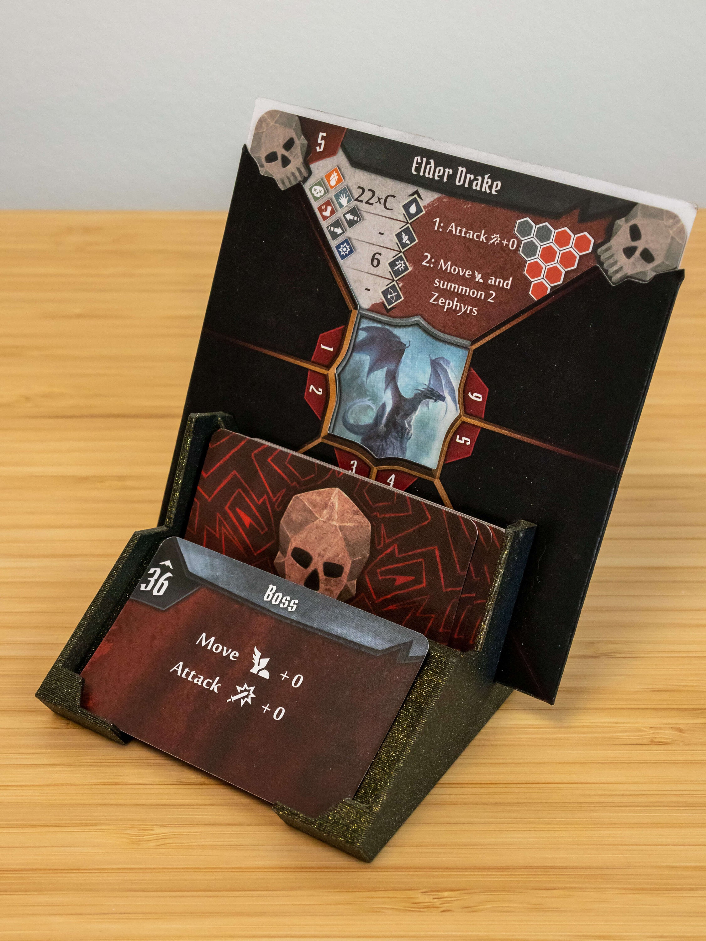 Gloomhaven Frosthaven Kartenhalter für Monster- und Modifikatordeck